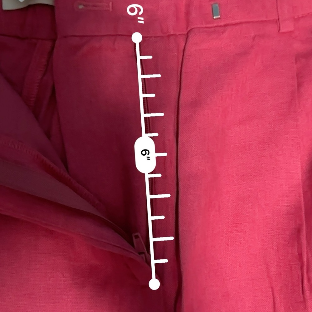 A&F Ultra Wide Pants | size:29/8 | color:pink - Picture 3 of 7